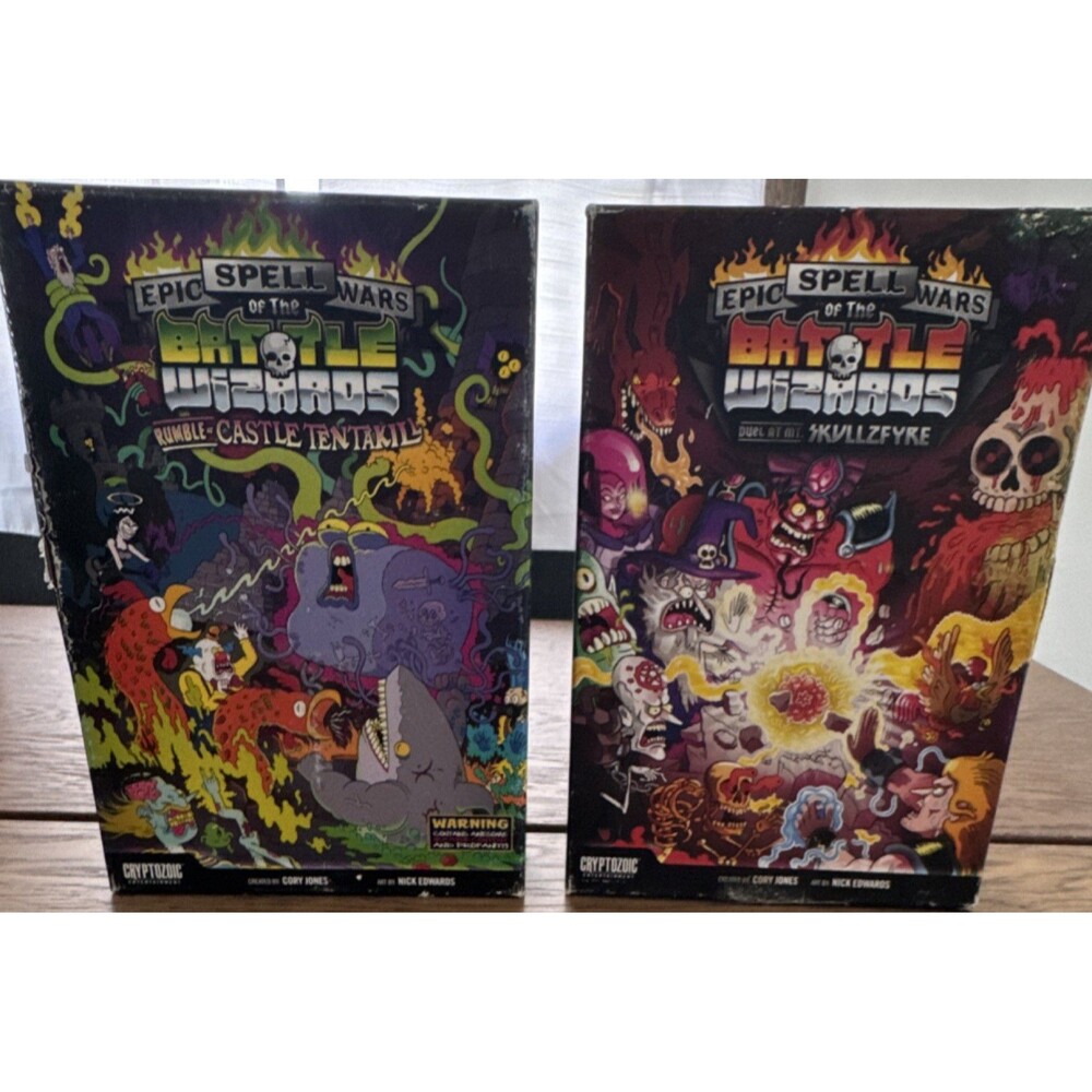 Cryptozoic Epic Spell Wars Card Game: Rumble + Duel Expansions 15+ 2013